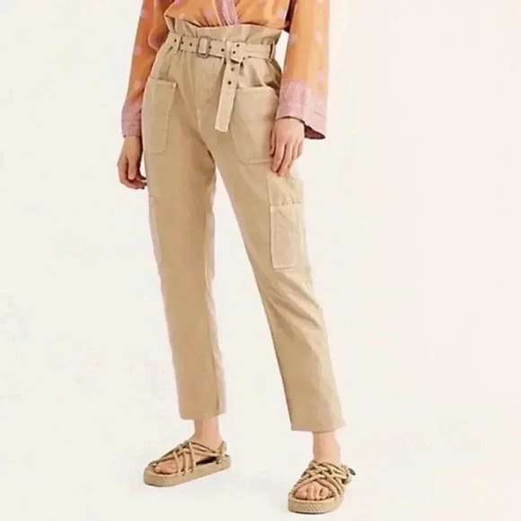 Free People Pants - Free People Percy Paper Bag Pants